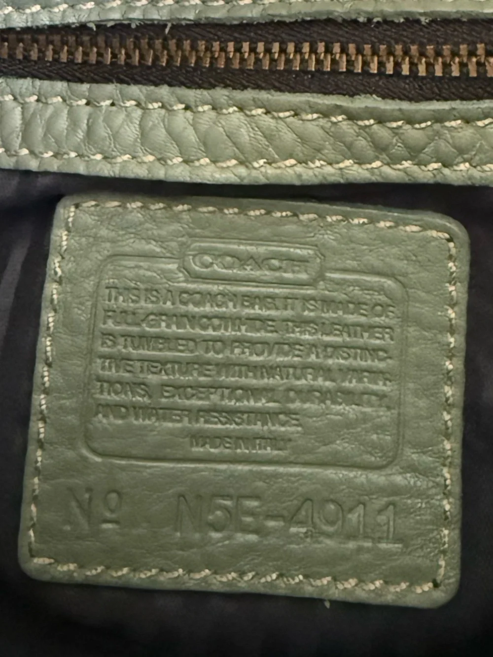 Coach Vintage Sonoma Small Backpack